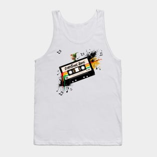 Christmas Jams Retro Cassette Tank Top